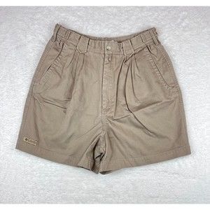 COLUMBIA Sportswear Company Shorts Women's Size 14 Beige 100% Cotton